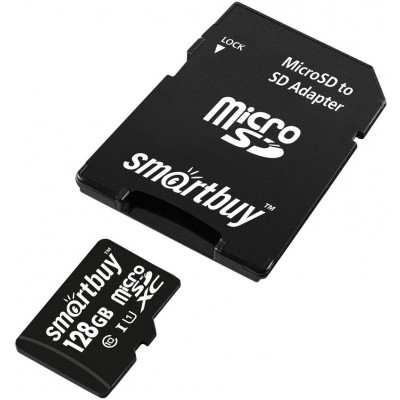 Карта памяти Smart Buy microSDXC Class 10 128GB