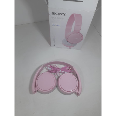 Накладные наушники с гарнитурой MDR-ZX110 (розовые)