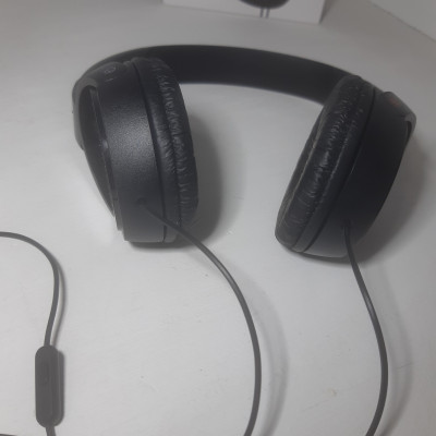 Накладные наушники с гарнитурой MDR-ZX110 (черные)