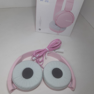 Накладные наушники с гарнитурой MDR-ZX110 (розовые)