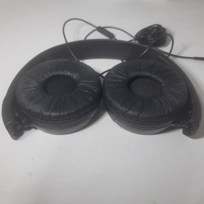 Накладные наушники с гарнитурой MDR-ZX110 (черные)