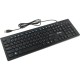 Клавиатура проводная мультимедийная Slim Smartbuy 206 USB черная